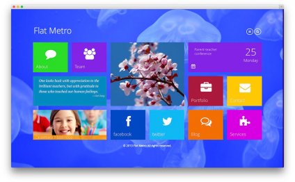 Responsive Metro style WordPress themes: WordPress template review