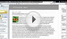 Elena Lazich How to choose a template theme for a website, blog
